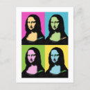 Search for mona lisa postcards La gioconda