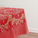 Search for oriental tablecloths Red