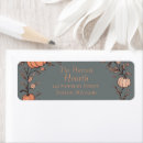 Search for harvest return address labels Pumpkin