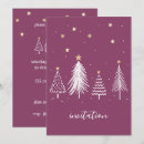 Search for purple christmas invitations Festive
