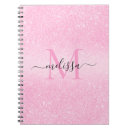 Search for pink sparkly notebooks Sparkle