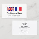 Search for french teacher business cards Flag