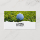 Search for golf trainer business cards Training