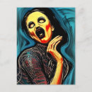 Search for screams postcards Scary