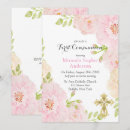 Search for peony first communion invitations Cross