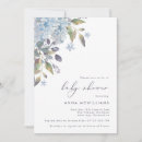 Search for hydrangea baby shower invitations Calligraphy