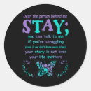 Search for behind stickers Prevention