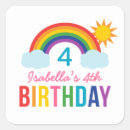 Search for rainbow sky stickers Girly