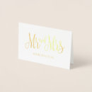 Search for mr and mrs cards Gold