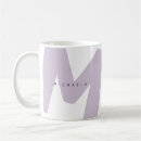 Search for purple monogram mugs Modern