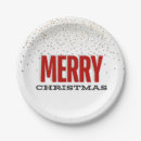 Search for gold and silver christmas plates Festive