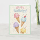 Search for ice cream cone cards Pastel colours