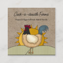 Search for rooster business cards Chicken