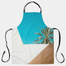 Search for palm trees aprons Blue