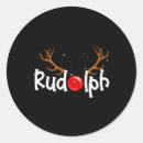 Search for rudolph the red nosed reindeer stickers Black cat