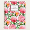 Search for floral pattern planners Pink flowers