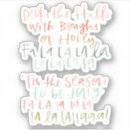 Search for fa la stickers Trendy