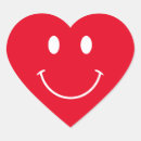 Search for red face stickers Smile