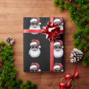 Search for black santa claus wrapping paper Winter