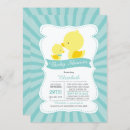 Search for duck baby boy shower invitations Blue
