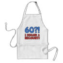 Search for 60th birthday aprons Gag