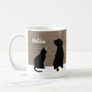 Search for dog silhouette mugs Black