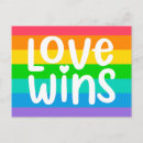 Search for lgbt rights postcards Love wins