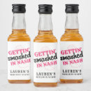 Search for mini bottle labels Bachelorette party