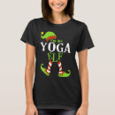 Search for yoga christmas tshirts Namaste