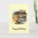 Search for chipmunk birthday cards Squirrel