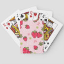 Search for strawberry playing cards Berries