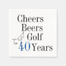Search for cheers and beers napkins Modern typography