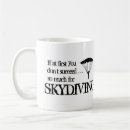 Search for parachute mugs Parachutist