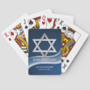 Search for bar mitzvah playing cards Star of david