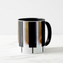 Search for piano design mugs Musical instrument