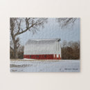 Search for winter barn puzzles Landscape