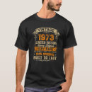 Search for vintage 1973 tshirts Birthday