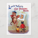 Search for louis wain postcards Kitty