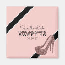 Search for sweet 16 save the date magnets 16th birthday