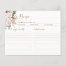 Search for chic recipe cards Boho