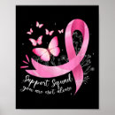 Search for support awareness pink ribbon posters Support breast cancer