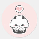 Search for cute evil stickers Cupcake