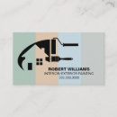 Search for house painter business cards Professional