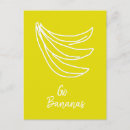 Search for yellow bananas postcards Happy
