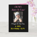 Search for sister in law cards Like a sister