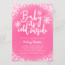 Search for christmas baby girl shower invitations Pink