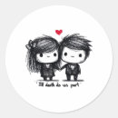 Search for love story stickers Gothic
