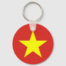 Search for vietnam key rings Red