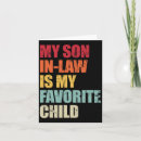 Search for funny son in law cards Mum