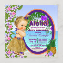 Search for hula baby shower invitations Hawaiian